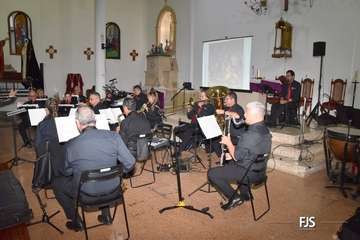 Concierto Sacro de la Banda Municipal en El Calero/FJS Fotografía.